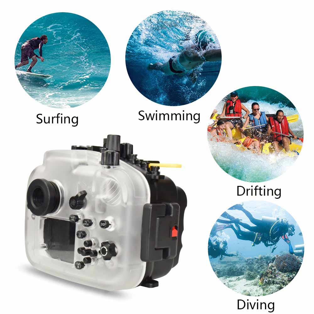 Panasonic Lumix GH5 & GH5 S 40m/130ft Underwater Camera Housing with Standard port