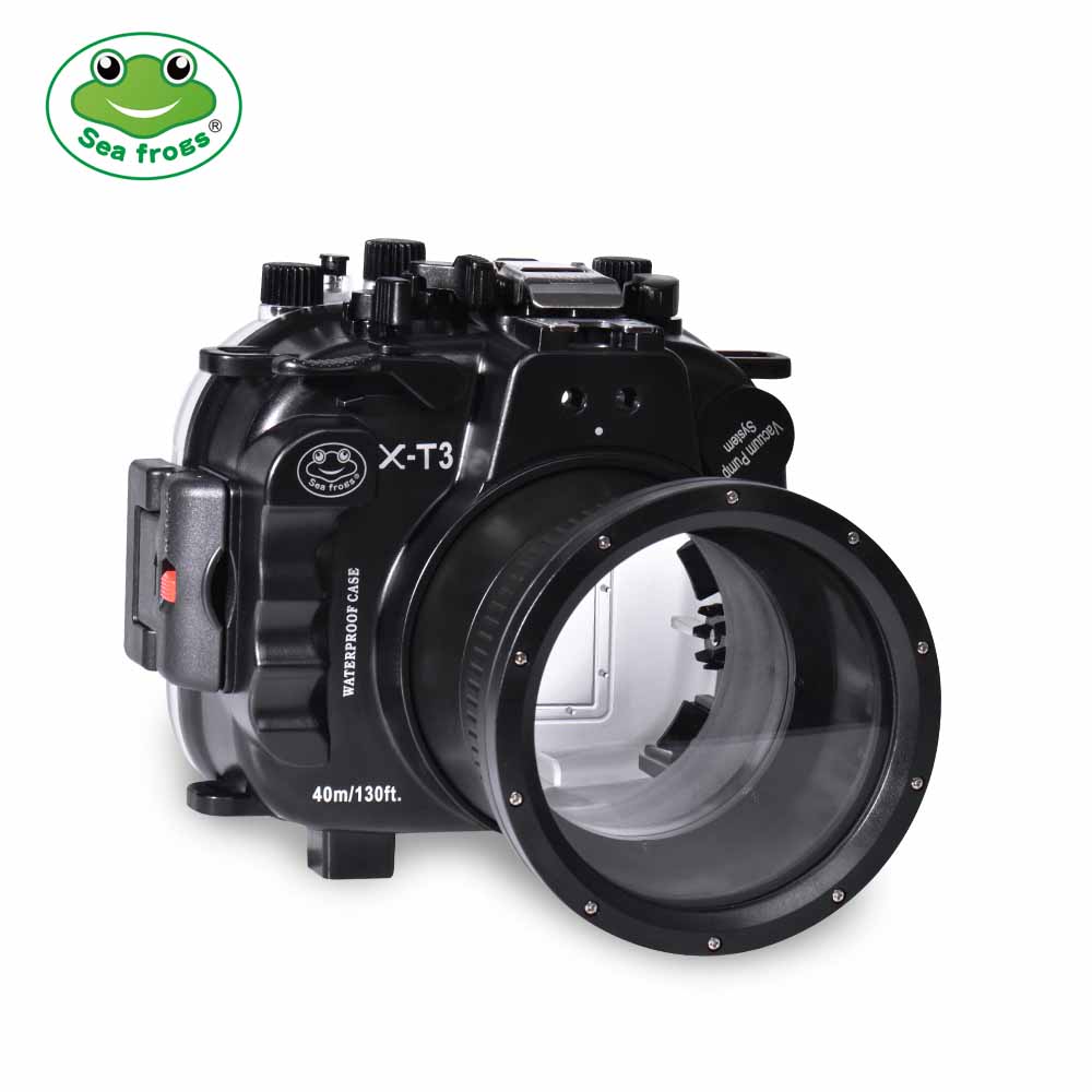 Fujifilm X-T3 40M/130FT Underwater camera housing(Black)