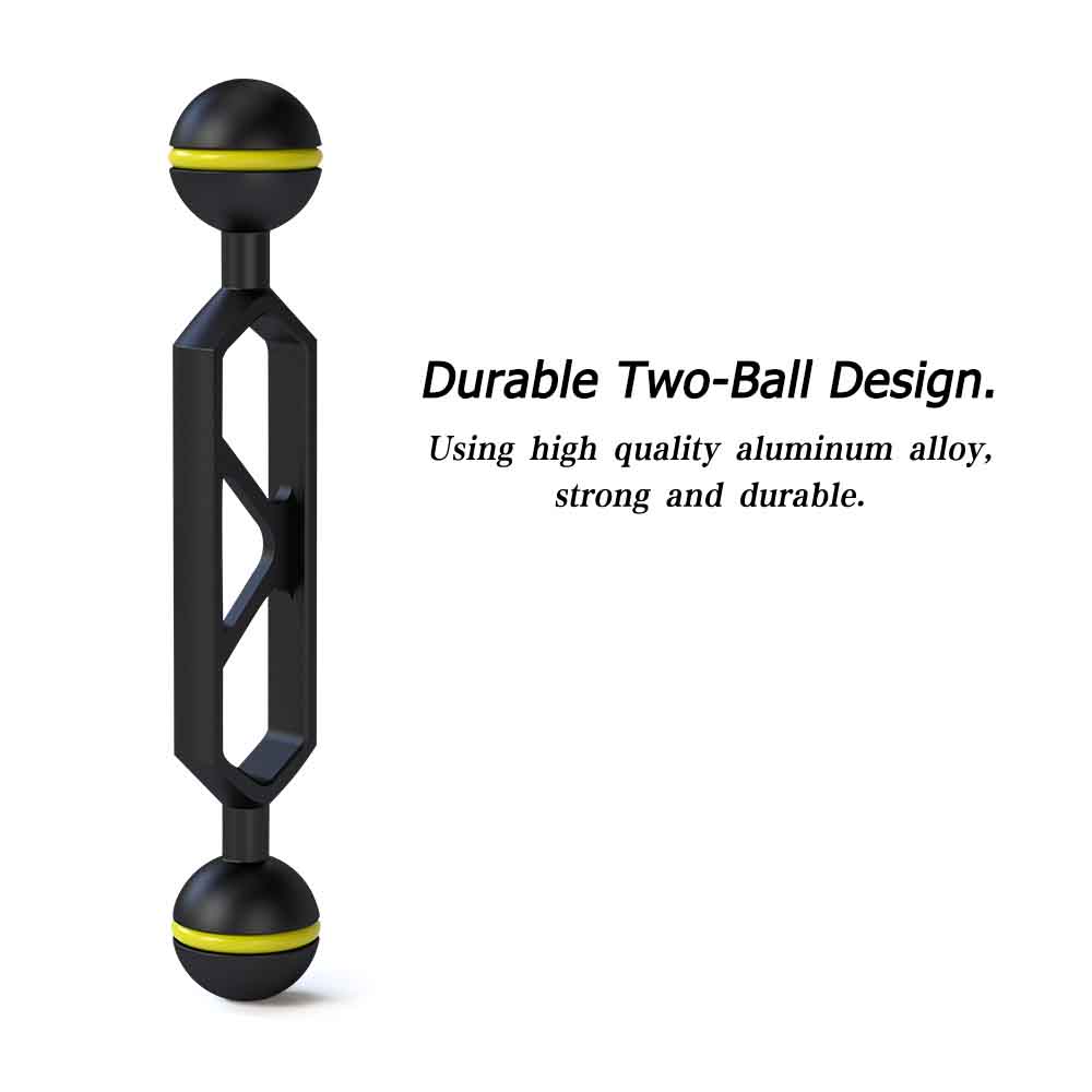4"5"6"8" inch Aluminum Alloy Double Ball Arm