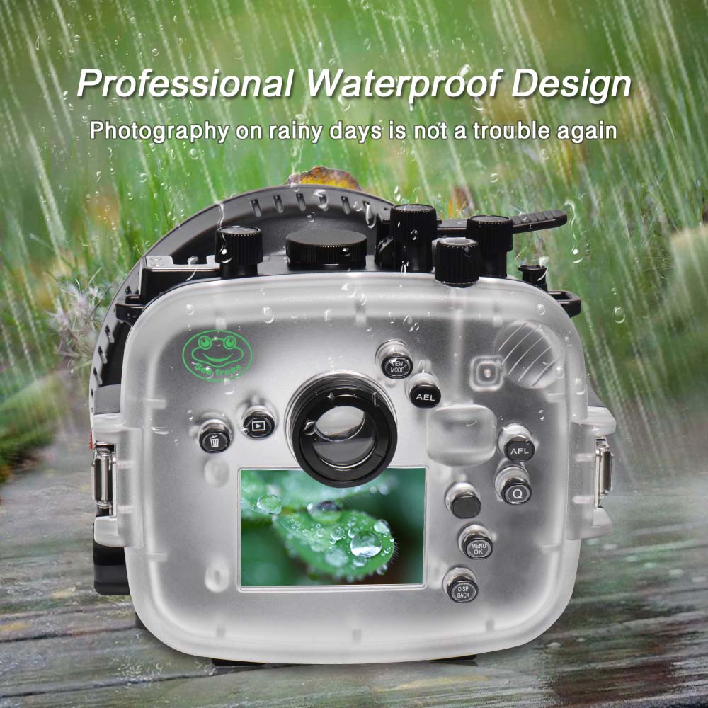 Sea Frogs 40m/130ft Underwater Camera Housing For Fujifilm X-T30 (16-50mm/18-55mm)