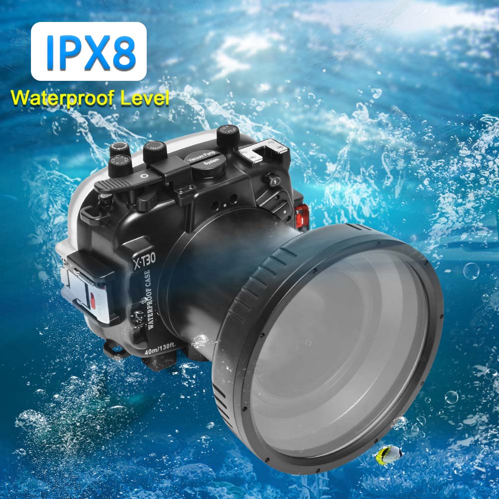 Sea Frogs 40m/130ft Underwater Camera Housing For Fujifilm X-T30 (16-55mm)