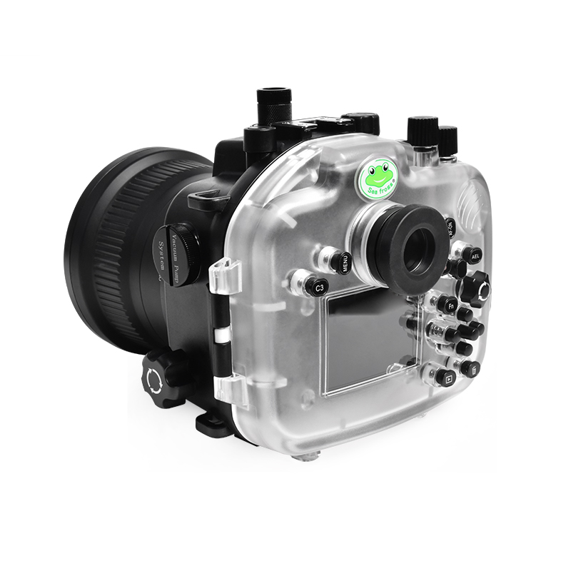 Sea Frogs 40M/130FT Underwater Camera Housing For Sony A7S III With Standard Port (28-70mm)