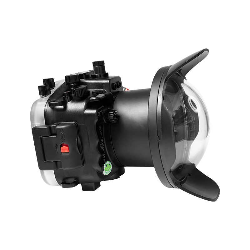 Sea Frogs 40M/130FT Underwater Camera Housing For Sony A7S III With Standard Dome Port WA005-F (16-35mm)