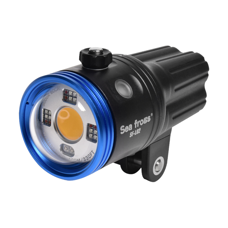 New Arrival Seafrogs SF-L02 5000lm Diving Torch With Ring Glass