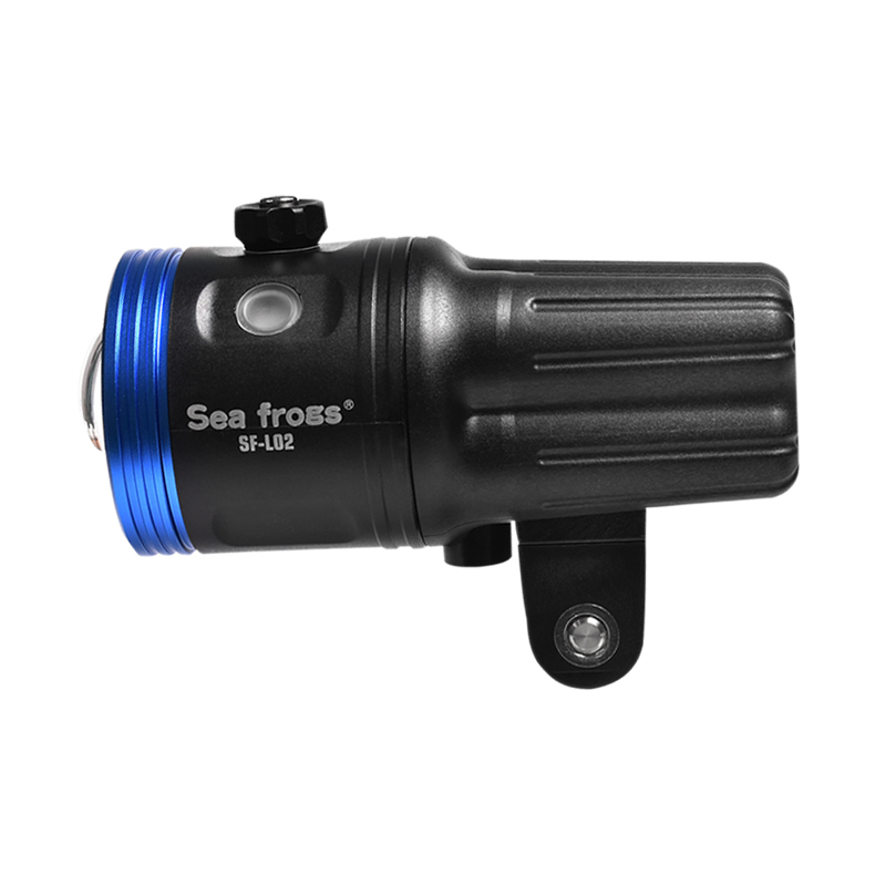 New Arrival Seafrogs SF-L02 5000lm Diving Torch With Ring Glass
