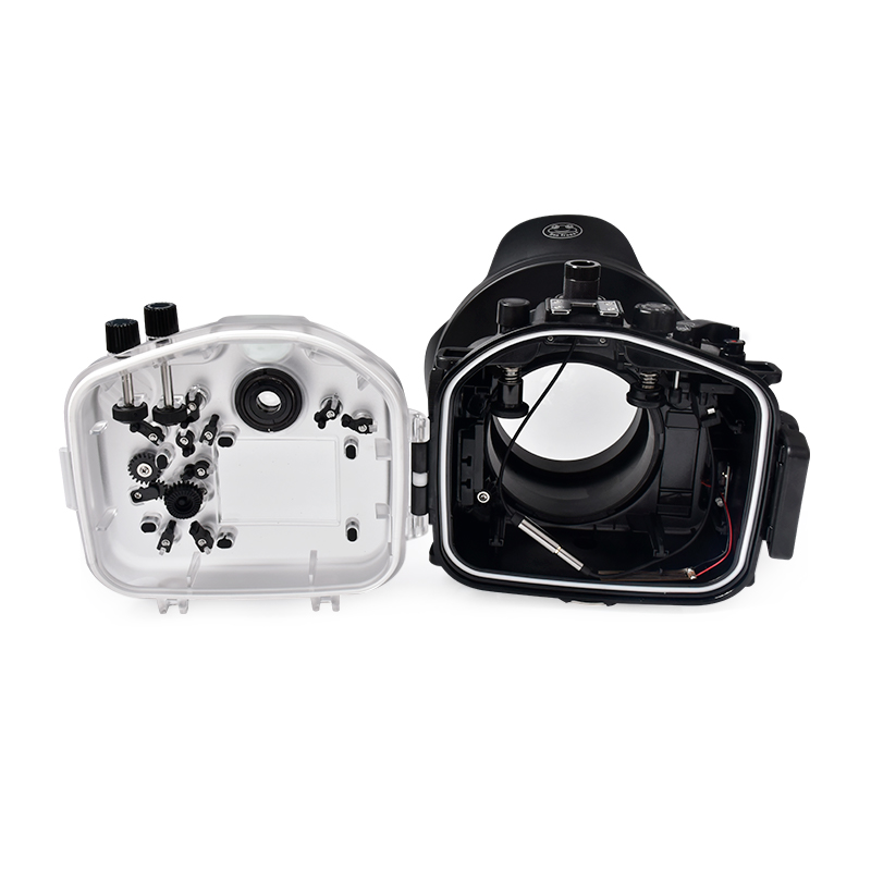 Sea Frogs 40M/130FT Underwater Camera Housing For Sony A7S III With Long Dome Port WA005-A (24-70mm)