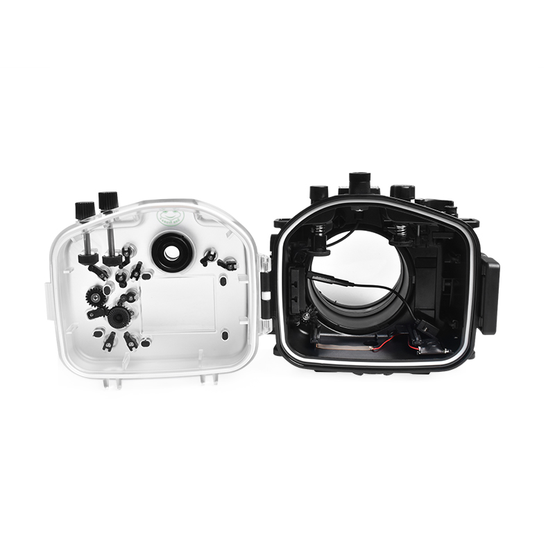 Sea Frogs 40M/130FT Underwater Camera Housing For Sony A7R IV (ILCE-7RM4A) With Long Dome Port WA005-A (24-70mm)