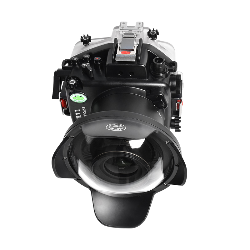 Sea Frogs 40M/130FT Underwater Camera Housing For Nikon Z6II/Z7II With Short Dome Port