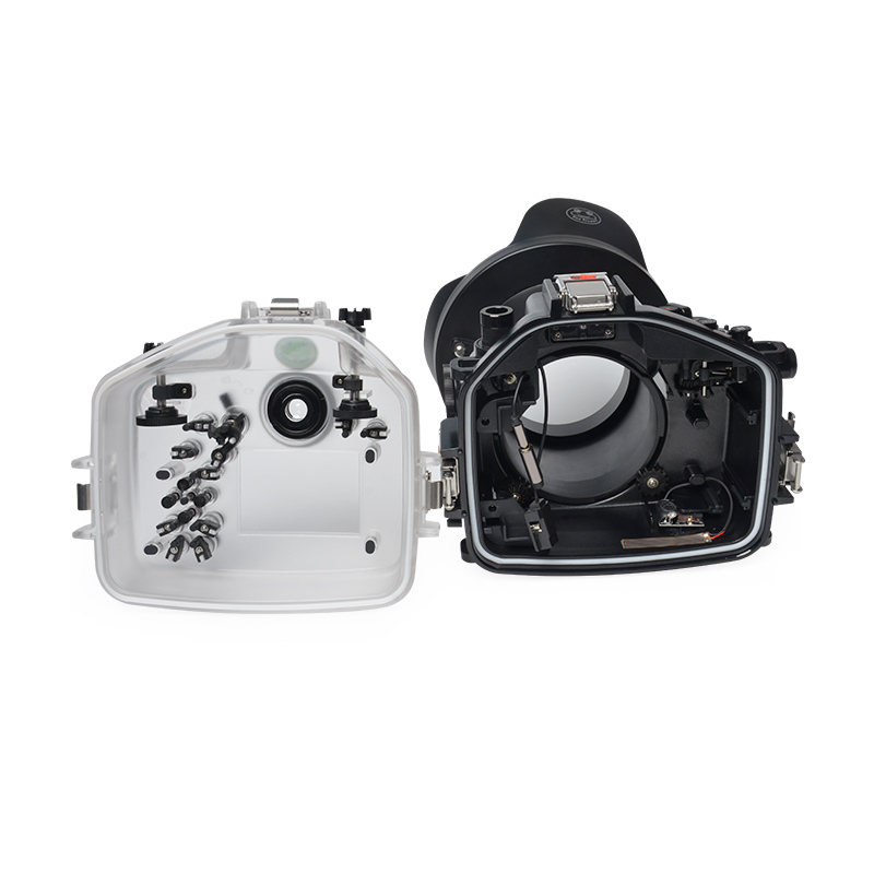 Sea Frogs 40M/130FT Underwater Camera Housing For Nikon Z6II/Z7II With Long Dome Port