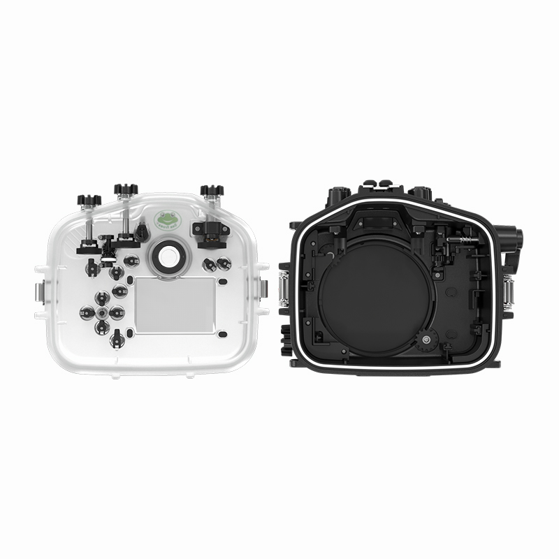 Sea Frogs 40m/130ft Underwater Camera Housing For Fujifilm X-T4 with Short Flat Port (16-50mm/18-55mm)