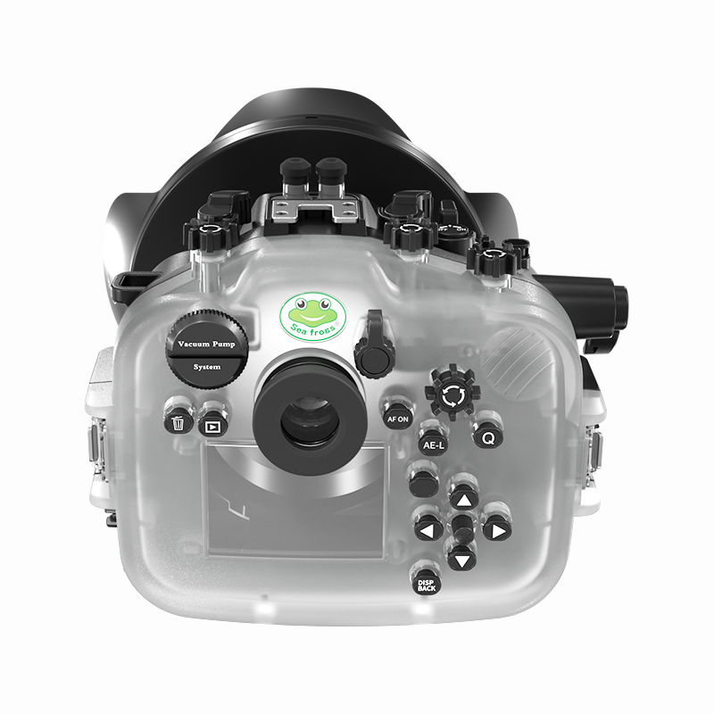 Sea Frogs 40m/130ft Underwater Camera Housing For Fujifilm X-T4 with WA005-F Dome Port (16-50mm/18-55mm/16-55mm))