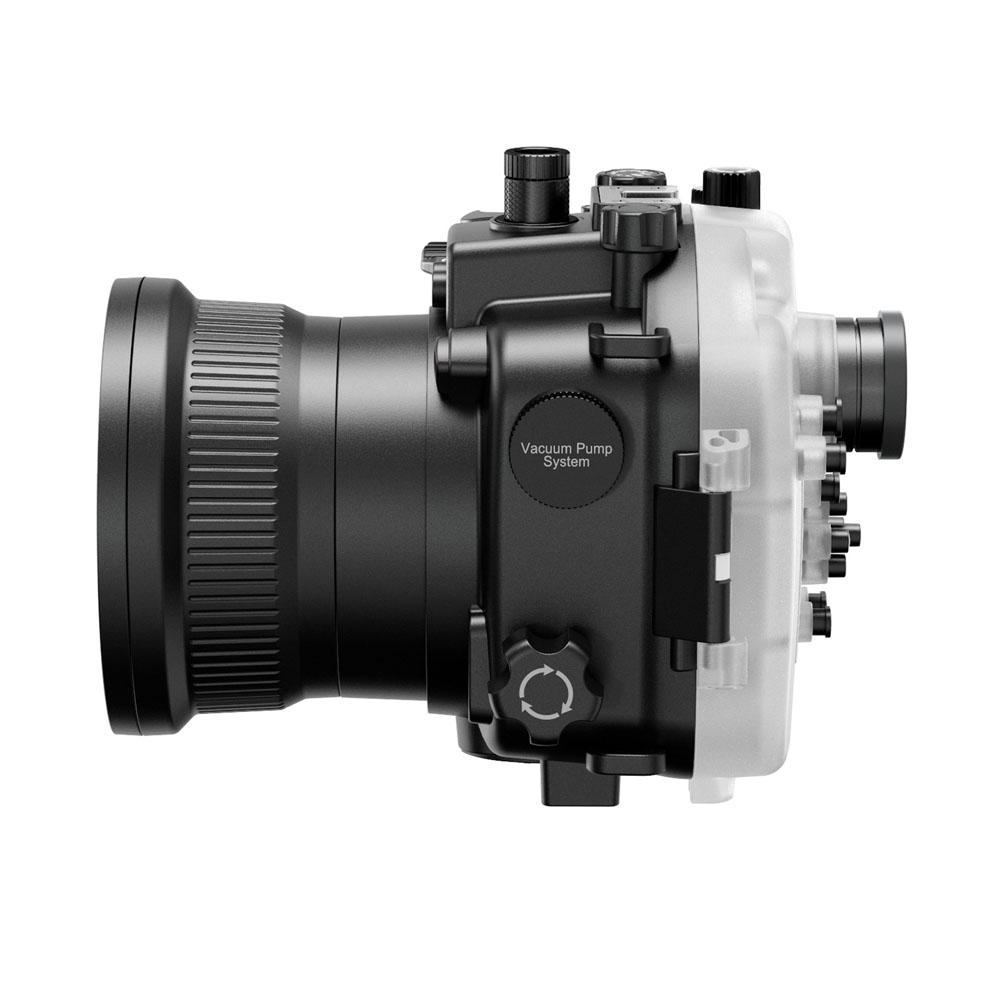New updated Sea Frogs 40M/130FT Underwater Camera Housing For Sony A7R III PRO With FL2870 Flat Port