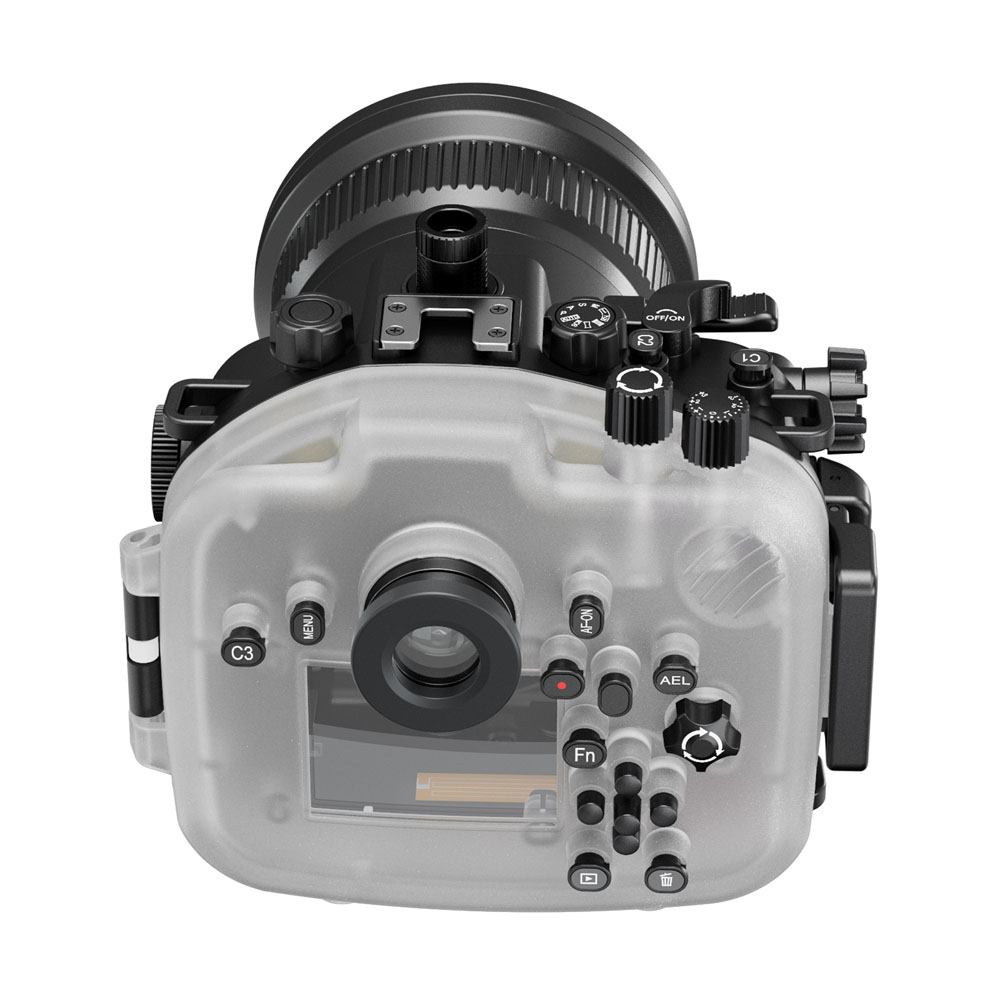 New updated Sea Frogs 40M/130FT Underwater Camera Housing For Sony A7R III PRO With FL90 Flat Port