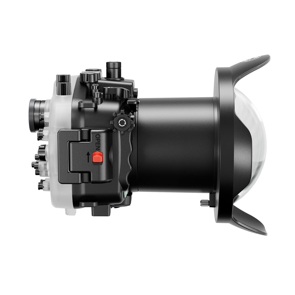 Sea Frogs 40M/130FT Underwater Camera Housing For Sony A7R III PRO With WA005-A Dome Port
