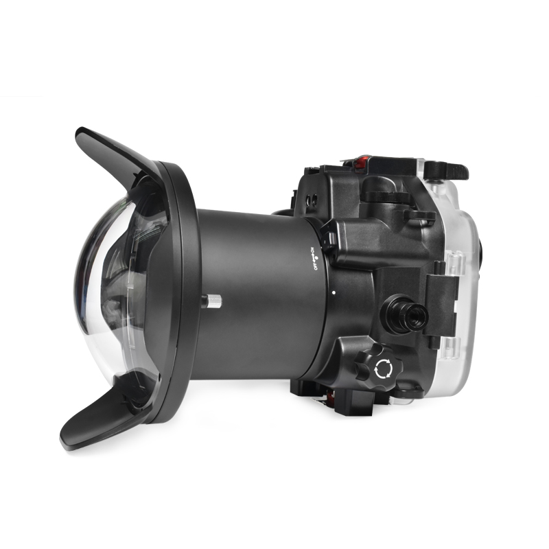 Sea Frogs 40m/130ft Underwater Camera Housing With Dome Port For Canon EOS R