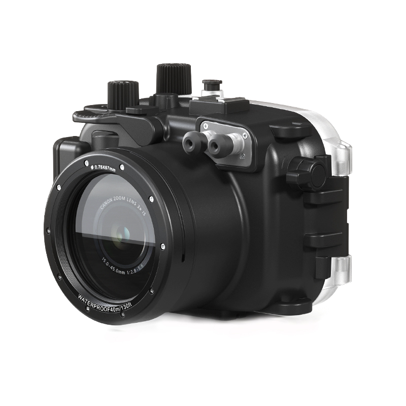 Canon G7X III 40m/130ft Sea Frogs Underwater Camera Housing