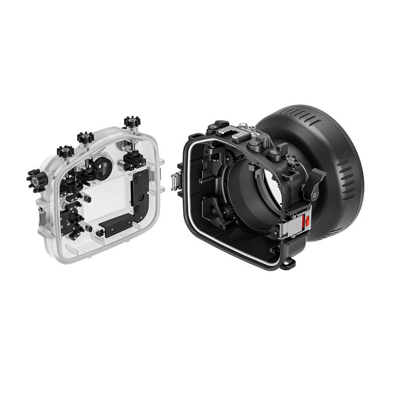 Sea Frogs 40m/130ft Underwater Camera Housing For Fujifilm X-T5 with FL1545 Flat Port