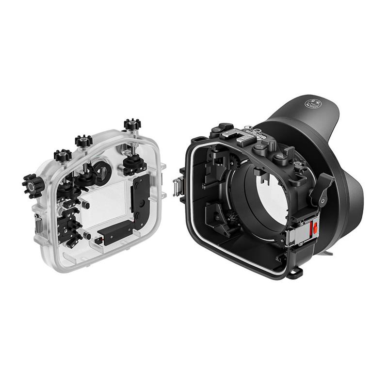 Sea Frogs 40m/130ft Underwater Camera Housing For Fujifilm X-T5 with WA005-B Dome Port